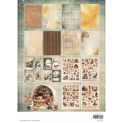 Preview: Warm Winter, Die-Cut Paperpad - Studiolight