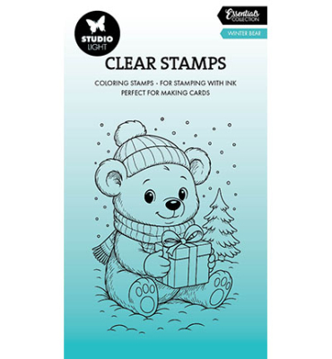 Winter Bear, Clearstamp - Studiolight