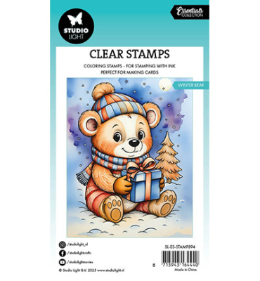 Preview: Winter Bear, Clearstamp - Studiolight