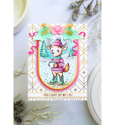 Preview: Cozy Deer, Clearstamp - Studiolight