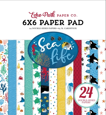 Sea Life 6x6 Paperpad - Echo Park