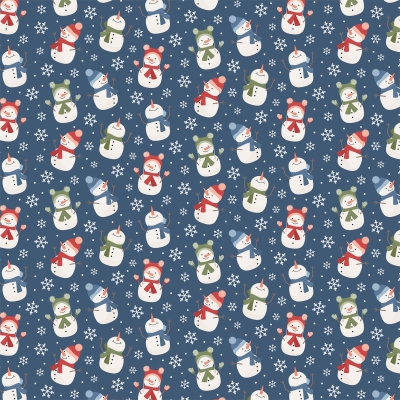Chilling with my Snowmies - Snowman Friends, Designpapier - Echo Park Paper