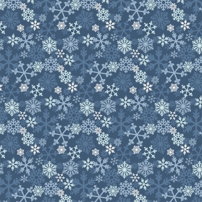 Chilling with my Snowmies - Feeling Frosty Snowflakes, Designpapier - Echo Park Paper