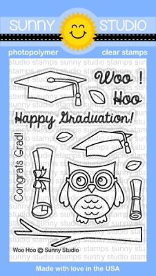 Woo Hoo, Clearstamp - Sunny Studio Stamps