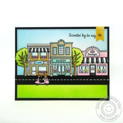 City Streets, Clearstamp - Sunny Studio Stamps