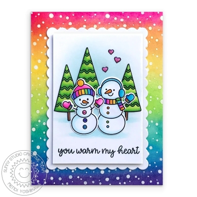 Frosty Flurries, Clearstamp - Sunny Studio Stamps