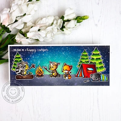 Critter Campout, Clearstamp - Sunny Studio Stamps