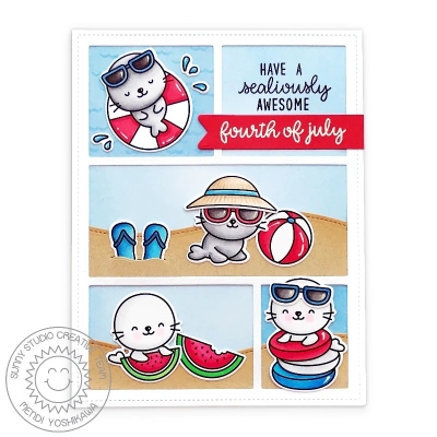 Sealiously Sweet, Clearstamp - Sunny Studio Stamps