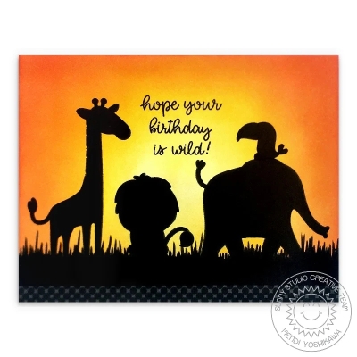 Savanna Safari, Clearstamp - Sunny Studio Stamps