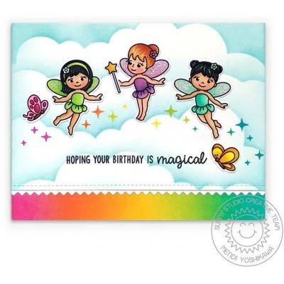 Garden Fairy, Clearstamp - Sunny Studio Stamps