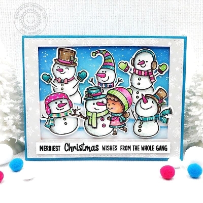 Snow One Like You, Clearstamp - Sunny Studio Stamps