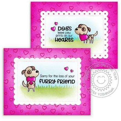 Puppy Love, Clearstamp - Sunny Studio Stamps