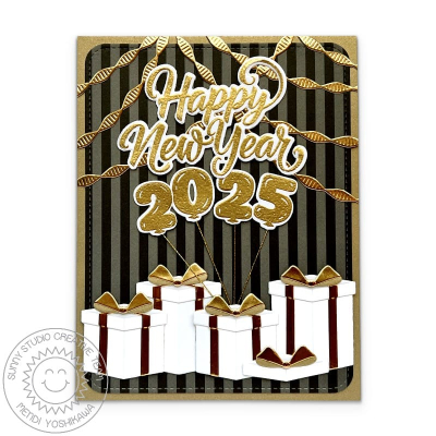 Balloon Numbers, Clearstamp - Sunny Studio Stamps