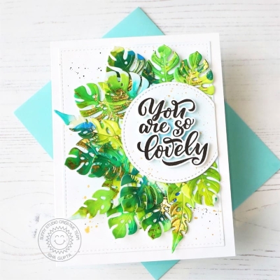 Summer Greenery, Stanze - Sunny Studio Stamps