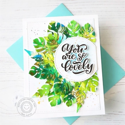 Summer Greenery, Stanze - Sunny Studio Stamps