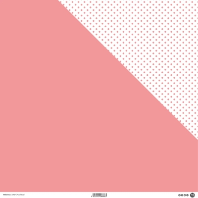 Pastel Coral, Designpapier - ModaScrap