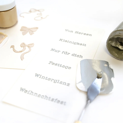 Preview: Weihnachtsfest, Schablone - Alexandra Renke