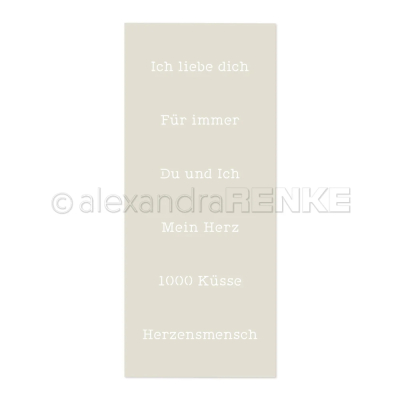 Du und Ich, Schablone - Alexandra Renke