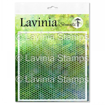 Honeycomb, Schablone - Lavinia Stamps