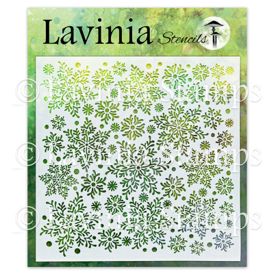 Snowflakes, Schablone - Lavinia Stamps