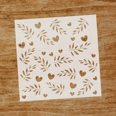 Love is in the Air, Schablone - Evyre