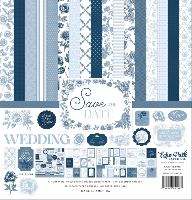 Save the Date 12x12 Inch Collection Kit - Echo Park