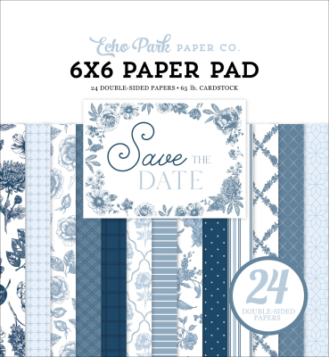 Save the Date 6x6 Paperpad - Echo Park