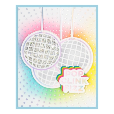 Balloon Bouquet Designs, Schablone - Spellbinders