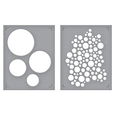 Lots of Circles, Schablone - Spellbinders