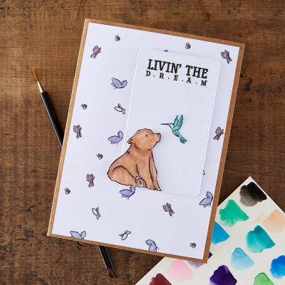 Preview: Wild Friends, Clearstamp - Spellbinders