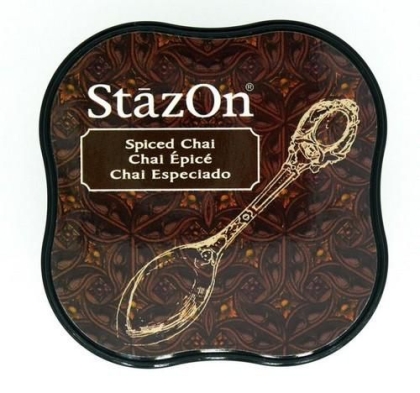 StazOn Midi Inkpad - Spiced Chai
