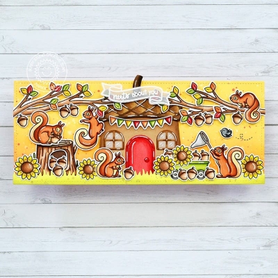 Nutty For You, Stanze - Sunny Studio Stamps