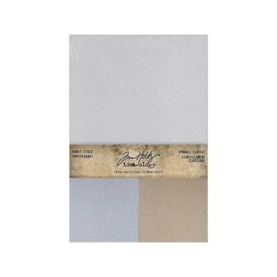 Kraft-Stock Sparkle Classic - Tim Holtz