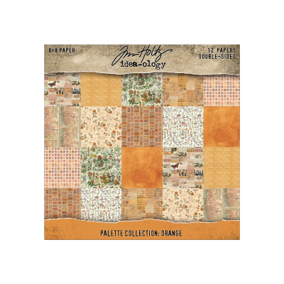 Palette Collection Orange, 8x8 Paperpad - Tim Holtz