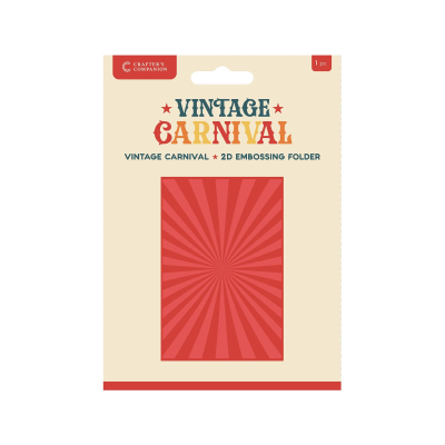 Vintage Carnival, 2D Embossingfolder - Crafter's Companion