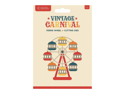 Vintage Carnival - Ferris Wheel, Stanze - Crafter's Companion