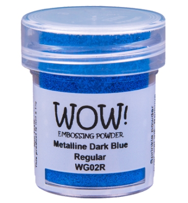 Embossing Metallines - Dark Blue - WOW