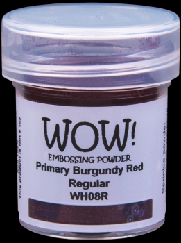 Embossing Primary - Burgundy Red - WOW