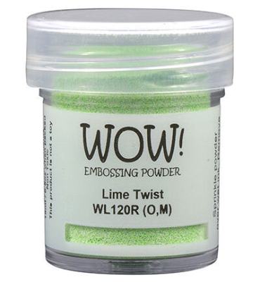Embossingpulver - Lime Twist - WOW