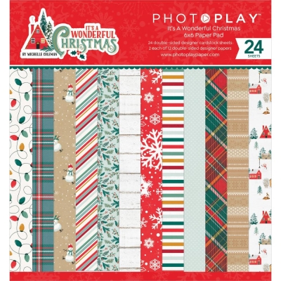 It's A Wonderful Christmas 6x6 Paperpad - Photoplay