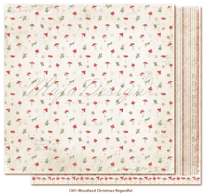 Woodland Christmas, Regardful, Designpapier - Maja Design