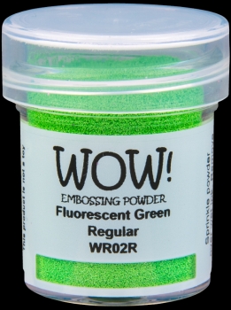 Embossingpulver - Fluorescent Green - WOW