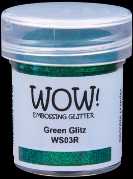 Embossing Glitters - Green Glitz - WOW