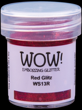 Embossing Glitters - Red Glitz - WOW