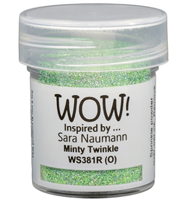 Embossing Glitters - Minty Twinkle - WOW