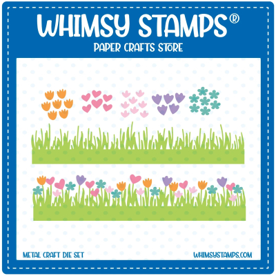 Field of Flowers, Stanzen - Whimsy Stamps
