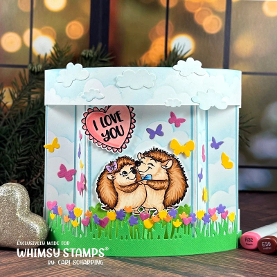 Preview: Field of Flowers, Stanzen - Whimsy Stamps