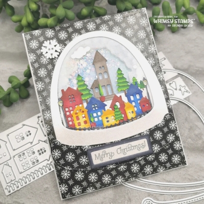 Slimline Scenic Countryside, Stanzen - Whimsy Stamps