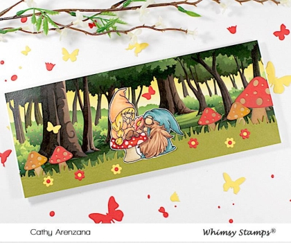 Build-A-Fairy Garden, Stanzen - Whimsy Stamps