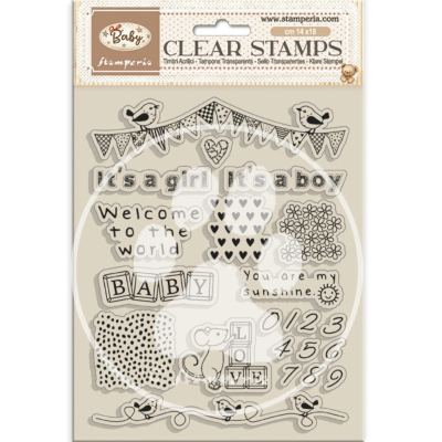 Baby, Clearstamp - Stamperia